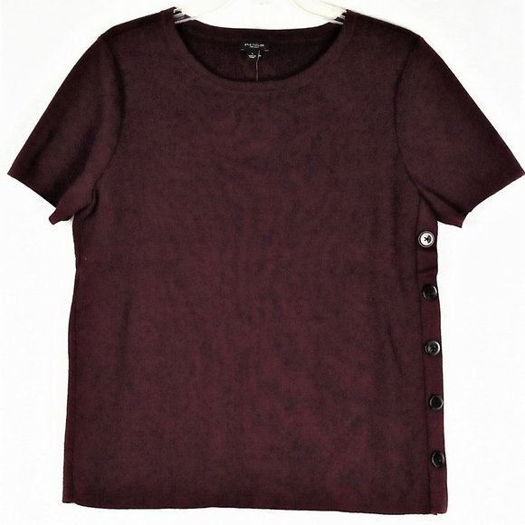 Ann Taylor Burgundy Blouse - Picture 5 of 6